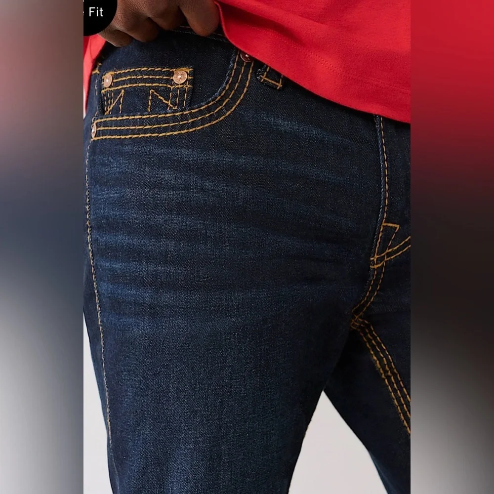 True Religion men’s Rocco Big T skinny jeans